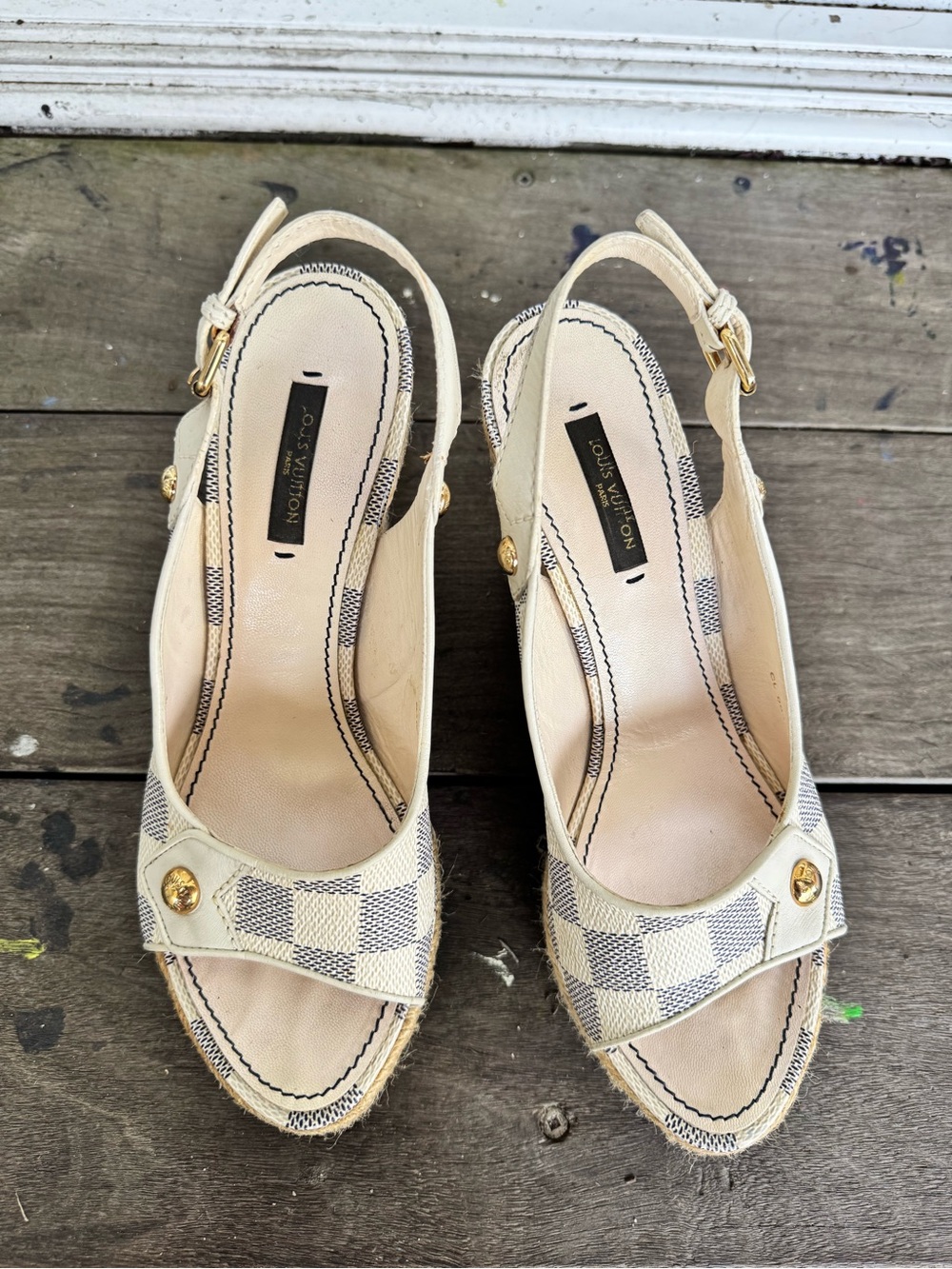 Louis Vuitton Damier Wedge